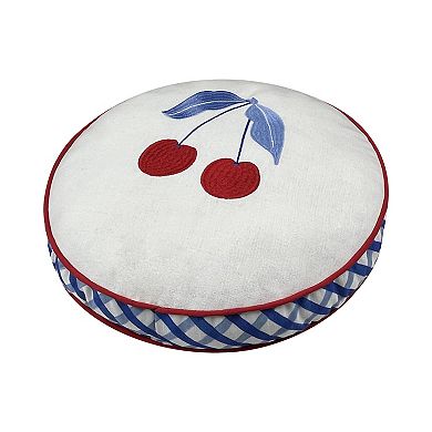 Celebrate Together Americana 2-Pack Gingham Cherries Throw Pillow Set