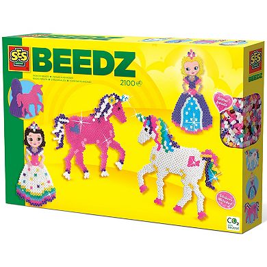 SES Creative Beedz Unicorns & Princesses Iron On Beads Set