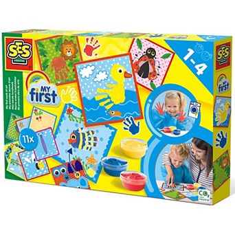SES Creative My First Work Of Art Finger Painting Craft Set