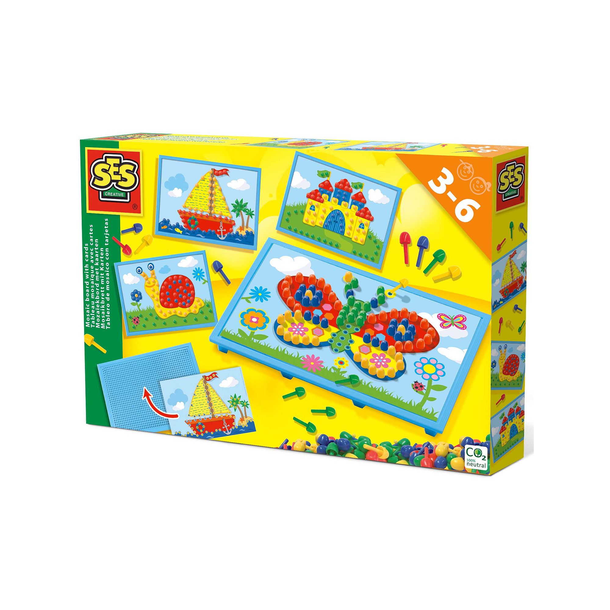 SES Creative Mosaic Board, Multi