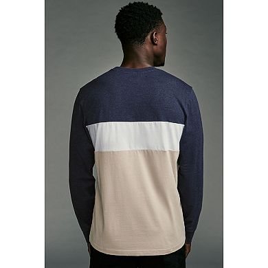 Men's NEXT Relaxed Knitted Wool Blend Long Sleeve Textured Polo Shirt