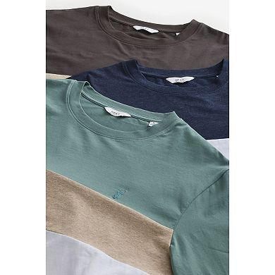 Men's NEXT Relaxed Knitted Wool Blend Long Sleeve Textured Polo Shirt