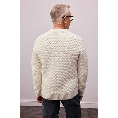 Men's NEXT Textured Crewneck Sweater
