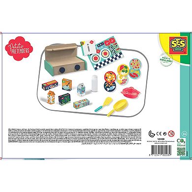 SES Creative Kitchen 16-Piece Wood Kitchen Playset