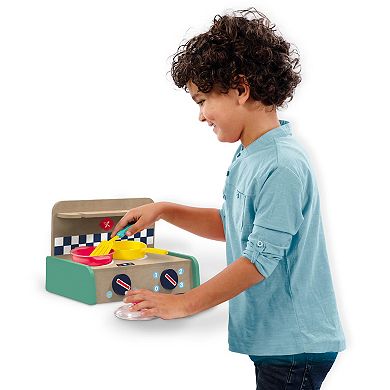 SES Creative Kitchen 16-Piece Wood Kitchen Playset