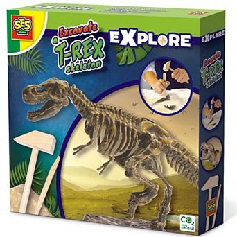 SES Creative Excavate A T-Rex Skeleton STEM Dinosaur Dig Kit