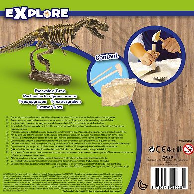 SES Creative Excavate A T-Rex Skeleton STEM Dinosaur Dig Kit