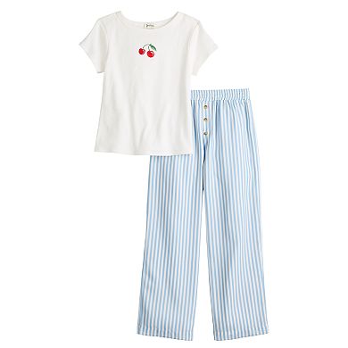 Girls 7-16 Speechless 2-pc. Stripe Pants & Top Set
