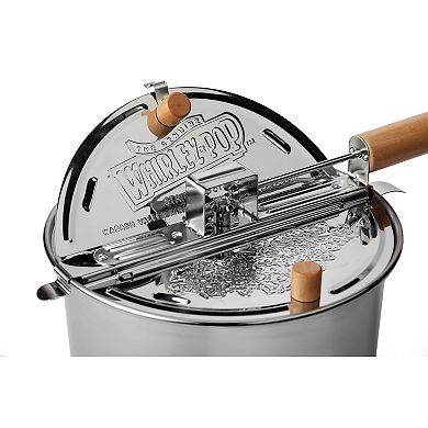 Wabash Valley Farms Kernel Comfort Kit Featuring Stainless Steel Whirley Pop