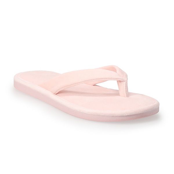 Women's LC Lauren Conrad Alonaa Thong Sandals - Blush (SMALL)