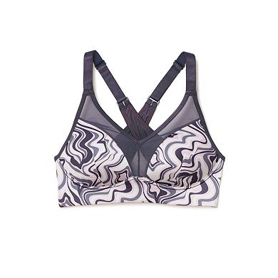 Ariza Women's Plus-Size Medium-Impact Sports Bra