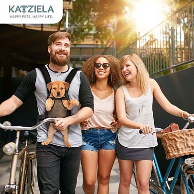 Kangaroo Pouch Pet Carrier With Breathable Mesh