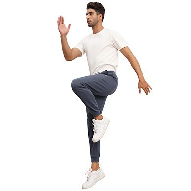 Men's Fleece Lined Sweatpants Thermal Pajama Jogger Pant with Pockets