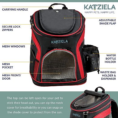 Voyager Pet Backpack Carrier For Dog, Cat And Puppy - Great For Hikers