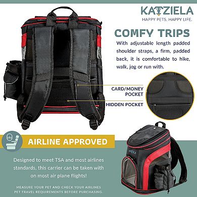 Voyager Pet Backpack Carrier For Dog, Cat And Puppy - Great For Hikers