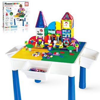 Picasso Tiles 585 pc Activity Table Set