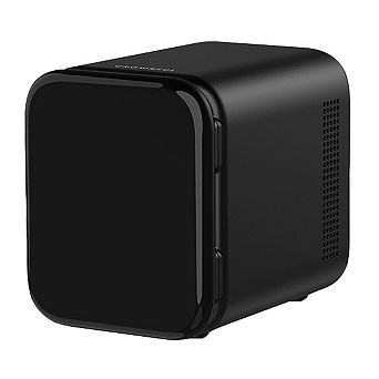 Crownful Mini Fridge, 4 Liter/6 Cans Portable Skincare Fridge