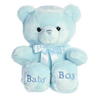 ebba - Large Comfy - 18" Blue Bear - Snuggly Baby Stuffed Animal