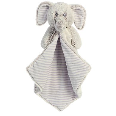 Ebba Large Gray Cuddlers Luvster 16" Elvin Elephant Snuggly Baby Stuffed Animal