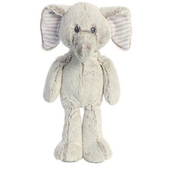 Ebba Large Gray Cuddlers 14" Elvin Elephant Adorable Baby Stuffed Animal