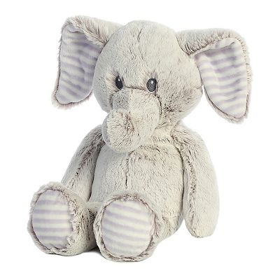 Ebba Large Gray Cuddlers 14" Elvin Elephant Adorable Baby Stuffed Animal