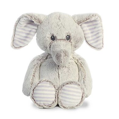 Ebba Large Gray Cuddlers 14" Elvin Elephant Adorable Baby Stuffed Animal