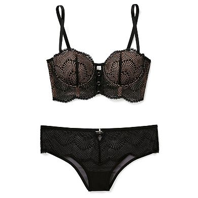 Margaritte Women's Push Up Balconette Bra