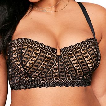 Nymphadora Women's Plus-size Contour Balconette Bra