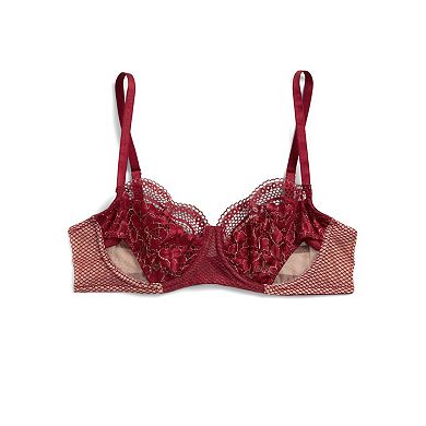 Farina Women's Unlined Balconette Bra