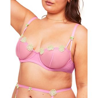 Meadow Women's Plus-Size Unlined Balconette Bra