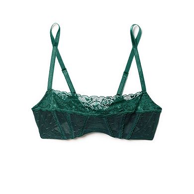 Ellanora Women's Plus-Size Unlined Balconette Bra