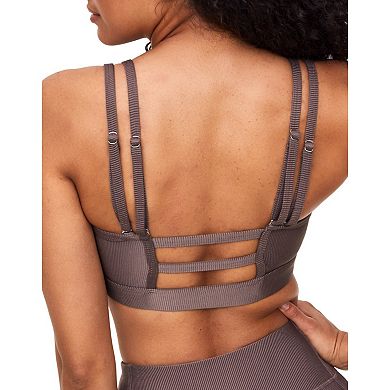 Remy Women's Ribbed Sports Bra