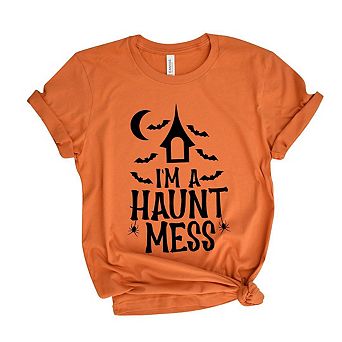 I'm A Haunt Mess Short Sleeve Graphic Tee