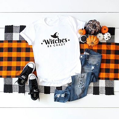 Simply Sage Market Witches Be Crazy Hat Short Sleeve Tee