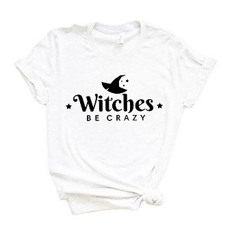 Simply Sage Market Witches Be Crazy Hat Short Sleeve Tee