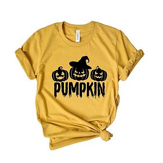 Pumpkin Trio Short Sleeve Graphic Tee