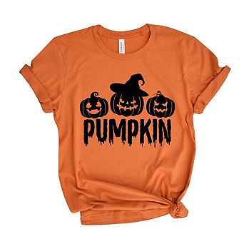 Pumpkin Trio Short Sleeve Graphic Tee