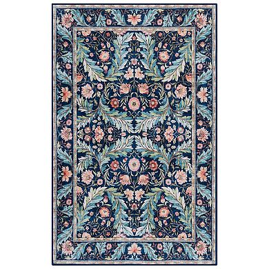 Gertmenian Crystal Print Altair Transitional Floral Runner or Area Rug