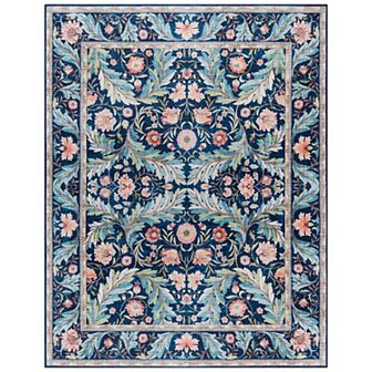 Gertmenian Crystal Print Altair Transitional Floral Runner or Area Rug