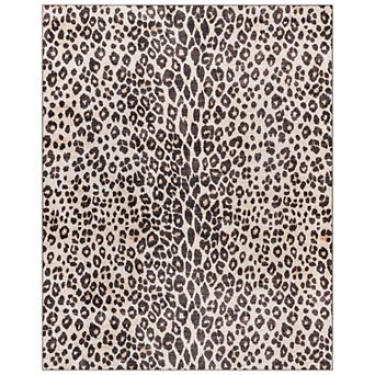 Gertmenian Lennie Modern Leopard Animal Print Rug