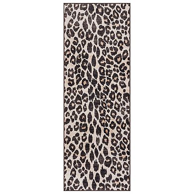 Gertmenian Lennie Modern Leopard Animal Print Rug