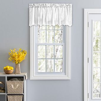 Ellis Curtain Portland Crushed Taffeta Rod Pocket Valance