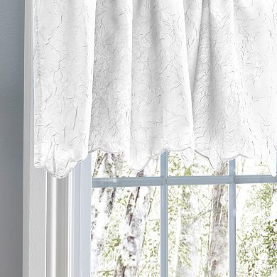 Ellis Curtain Portland Crushed Taffeta Rod Pocket Valance