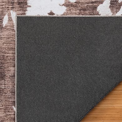 Gertmenian Charley Modern Animal Cow Print Rug