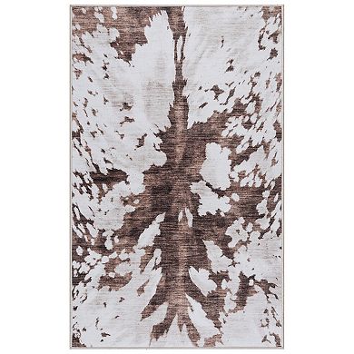 Gertmenian Charley Modern Animal Cow Print Rug