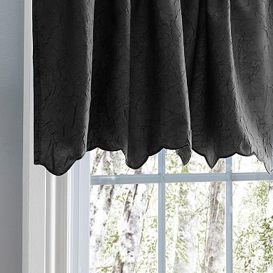 Ellis Curtain Portland Crushed Taffeta Rod Pocket Valance