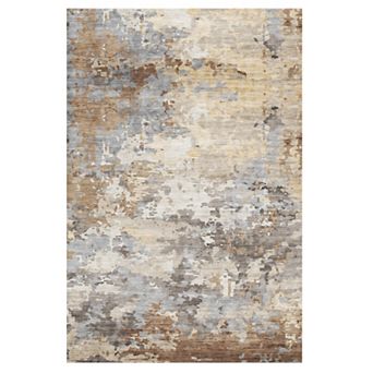 Gertmenian Crystal Print Kaori Modern Abstract Runner or Area Rug