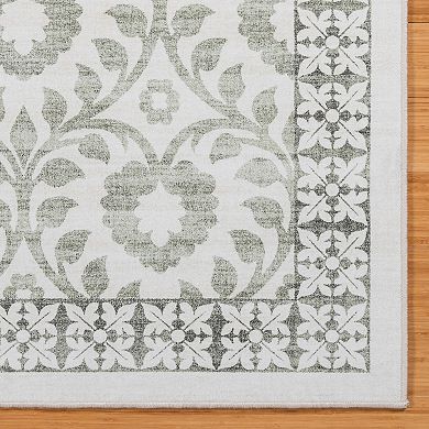 Gertmenian Crystal Print Esme Rustic Floral Runner or Area Rug