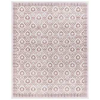 Gertmenian Crystal Print Esme Rustic Floral Runner or Area Rug