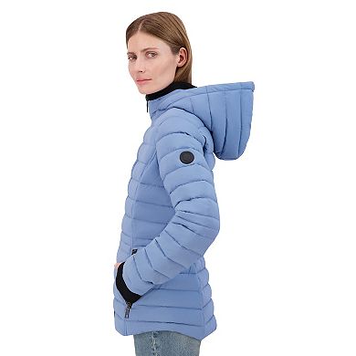 Women's Nautica Short Stretch Puffer Jacket